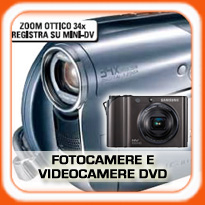 Fotocamere e Videocamere DVD